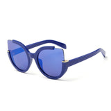 Sexy Cat Eye Sunglasses Mirror Sun Glasses