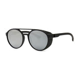 Classic Retro Round Steampunk Men Sunglasses