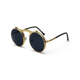 Classic Steampunk Flip Up Sunglasses