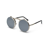 Classic Steampunk Flip Up Sunglasses