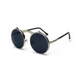 Classic Steampunk Flip Up Sunglasses