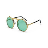Classic Steampunk Flip Up Sunglasses