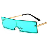 Small Rimless Women Sunglasses