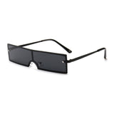 Small Rimless Women Sunglasses