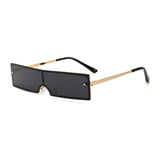 Small Rimless Women Sunglasses