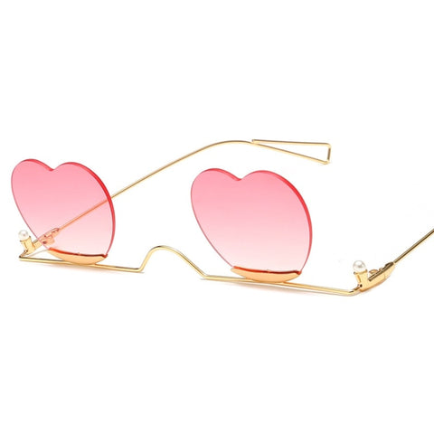 New 2019 Women Fashion Heart Sunglasses