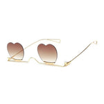 New 2019 Women Fashion Heart Sunglasses