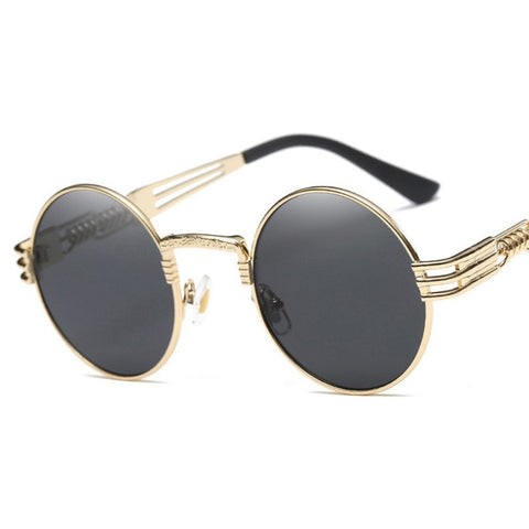 Popular Round Steampunk Sunglasses