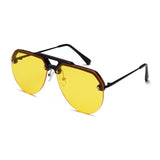 2019 Fashion Semi Rimless Sunglasses
