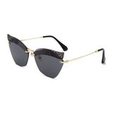 Cat Eye Pearl Women Sunglasses