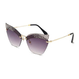 Cat Eye Pearl Women Sunglasses