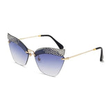 Cat Eye Pearl Women Sunglasses