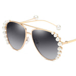 Women Pearl Sunglasses