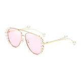 Women Pearl Sunglasses