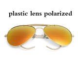 glass lens aviation sunglasses